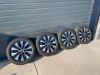 Zomerbanden met velgen, Auto-onderdelen, Banden en Velgen, Gebruikt, Banden en Velgen, 17 inch, Ophalen of Verzenden