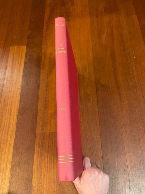 La mode illustrée - volledige jaargang – 1881, Antiek en Kunst, Antiek | Boeken en Manuscripten, Ophalen of Verzenden