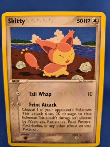 Skitty 41/100 - Crystal Guardians beschikbaar voor biedingen