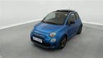 Fiat 500 1.0 Hybrid 70cv Sport TOIT OUVRANT / CUIR PARTIEL /, Auto's, Fiat, Start-stop-systeem, 4 zetels, Gebruikt, Blauw