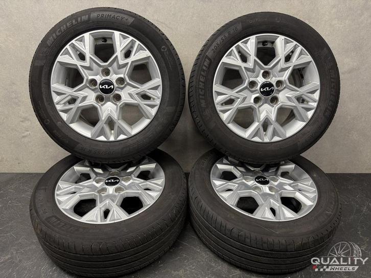 16” Kia Ceed, Hyundai Ioniq, I30, ix20 Velgen + Banden 205/5, Auto-onderdelen, Banden en Velgen, Banden en Velgen, Zomerbanden