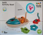 Bateau de pêche 5693 - Jouet de bain en bois Plantoys, Ophalen of Verzenden, Zo goed als nieuw, Overige typen