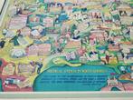oude vintage poster geneeskunde, Ophalen, Gebruikt, Rechthoekig Liggend, Overige onderwerpen