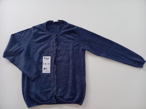 Donkerblauw wollen giletje / golf / trui Il Gufo 6-7 jaar, Enfants & Bébés, Vêtements enfant | Taille 122, Utilisé, Fille, Pull ou Veste