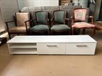 Witte tv kast, Huis en Inrichting, Ophalen, Gebruikt, 150 tot 200 cm, Minder dan 100 cm