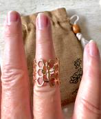 🐝 BeeHumming verstelbare ring in goudstaal. Gloednieuw., Handtassen en Accessoires, Ringen, IJzer of Staal, Nieuw, Ophalen of Verzenden