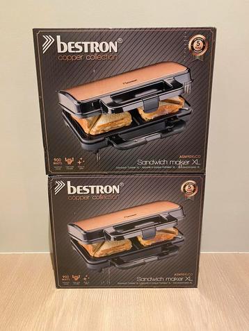 Deux machines à sandwich Bestron XL, Enlèvement ou Envoi, Neuf