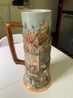 Chope à bière allemande ancienne — 3 litres Master Stein, Antiquités & Art, Enlèvement ou Envoi