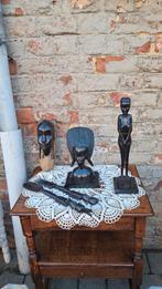 Set Afrikaanse sculpturen, Antiek en Kunst, Kunst | Niet-Westerse kunst, Ophalen