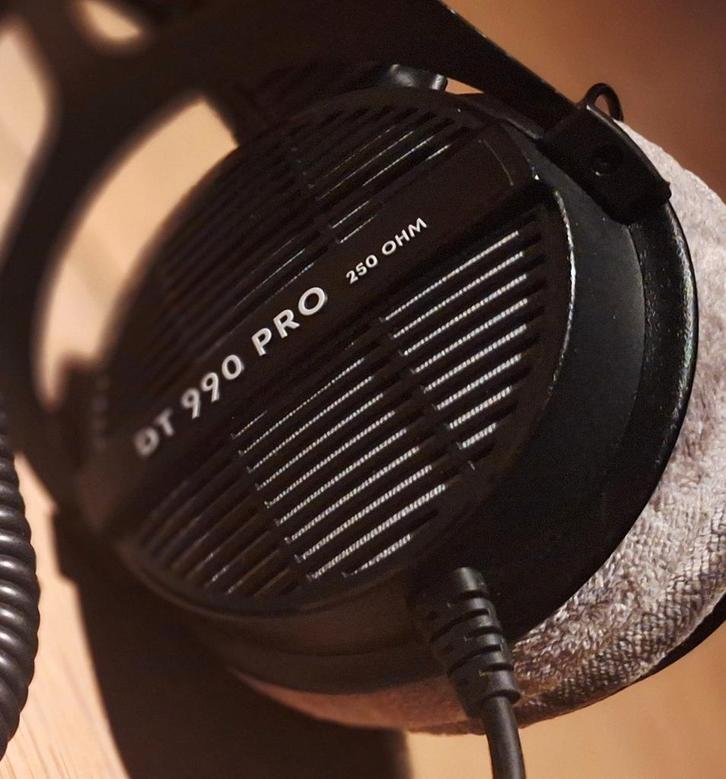 Beyerdynamic DT990 Pro 250 ohm, Audio, Tv en Foto, Hoofdtelefoons, Zo goed als nieuw, Ophalen