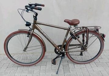 Alu herenfiets Oxford Negro 7speed maat50 NIEUWPRIJS 680€ 🚴 beschikbaar voor biedingen