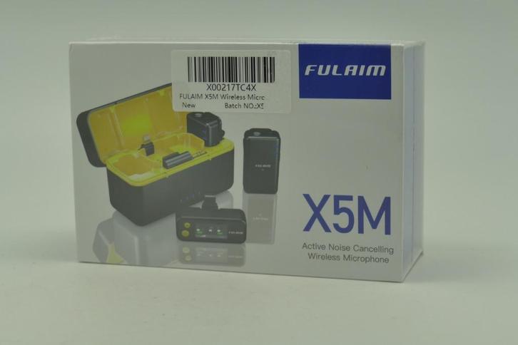 Fuliam X5M draadloze microfoon zoals Hollyland LARK & DJI, Muziek en Instrumenten, Microfoons, Nieuw, Overige typen, Draadloos