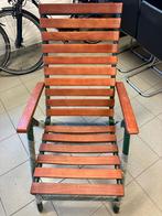 Ligstoel, Jardin & Terrasse, Chaises longues, Enlèvement, Neuf, Bois de teck, Réglable