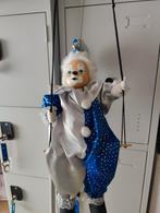 Porseleinen clown pop 2x, Verzamelen, Efteling, Ophalen of Verzenden, Zo goed als nieuw, Beeldje of Poppetje