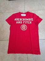 Abercrombie & fitch rode t-shirt mt 170 - 176 (zie foto's), Kinderen en Baby's, Kinderkleding | Maat 170, Abercrombie Kids, Ophalen of Verzenden