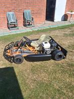 Oranje chassis met zwarte bakken gx200 honda. Start direct, Sport en Fitness, Karting, Ophalen, Kart
