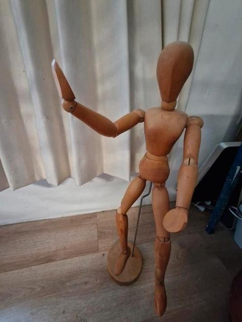 houten modelpop tekenpop ledenpop 80 cm, Hobby en Vrije tijd, Tekenen, Gebruikt, Ophalen of Verzenden