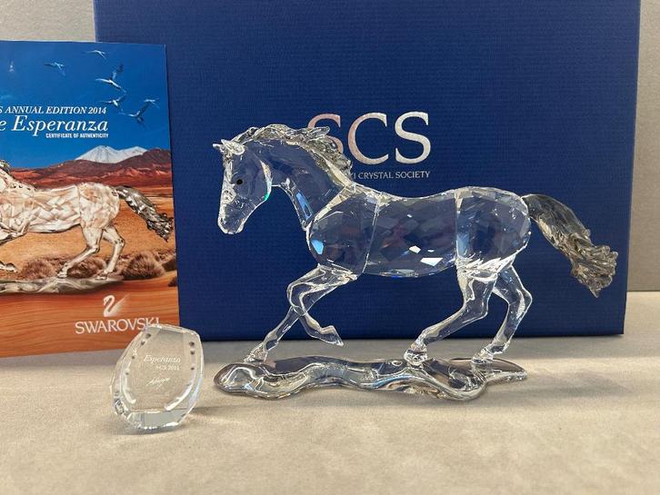 Swarovski SCS 2014  Esperanza Paard, Collections, Swarovski, Neuf, Figurine, Enlèvement ou Envoi