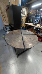 Table à souder, diamètre 125 cm, feuille 27 mm, Enlèvement