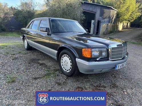 Mercedes-Benz 560 SEL | 1988 | Route 66 Auctions, Auto's, Oldtimers, Bedrijf, Te koop, Mercedes-Benz, Benzine, Overige carrosserie
