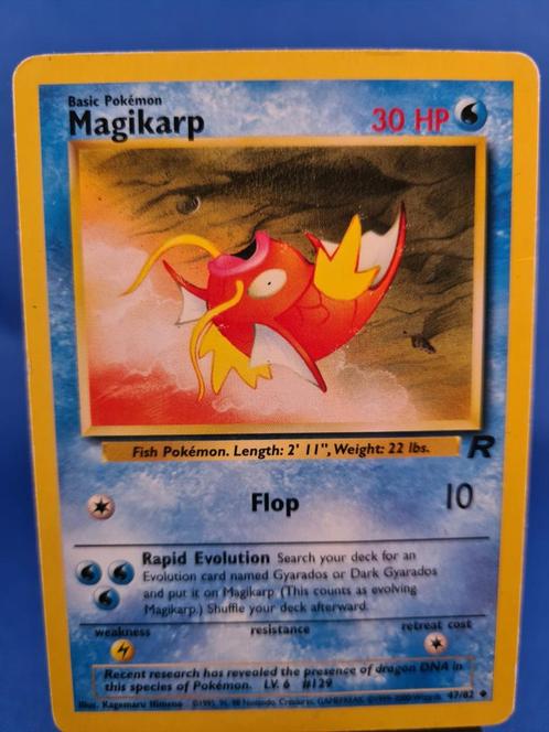 Magikarp 47/82 - Team Rocket, Hobby & Loisirs créatifs, Jeux de cartes à collectionner | Pokémon, Comme neuf, Envoi