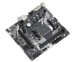 ASRock A320M-DVS R4.0 AMD AM4 Moederbord, Computers en Software, Moederborden, SOCKET AM4, Ophalen of Verzenden, AMD, Zo goed als nieuw