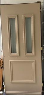 porte d'entrée aluminium, 220x99 (peux se peindre)., Bricolage & Construction, Comme neuf