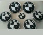 Set van 7x stuks Bmw emblemen > zwart wit e60 e90 e92 e39, Ophalen of Verzenden, Nieuw