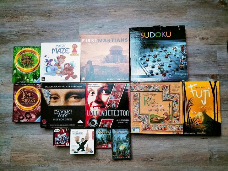 Gezelschaps- / Bordspellen - ook afzonderlijk te koop, Hobby & Loisirs créatifs, Jeux de société | Jeux de plateau, Comme neuf