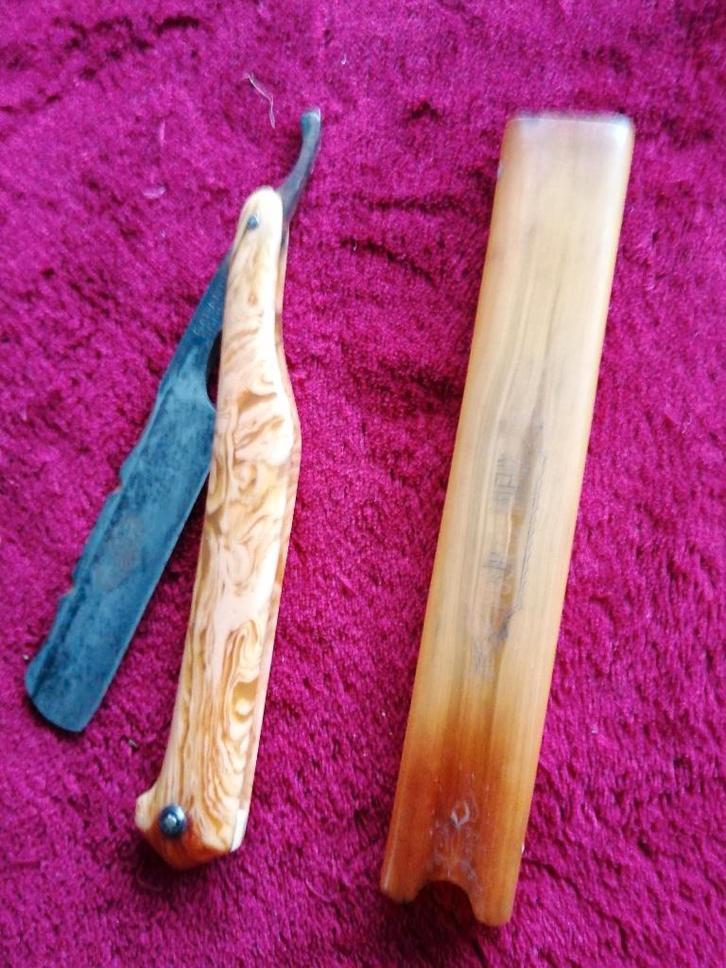 Oud open scheermes, Antiek en Kunst, Antiek | Gereedschap en Instrumenten, Ophalen of Verzenden