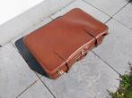 Vintage bruine valies, koffer, Ophalen, Gebruikt