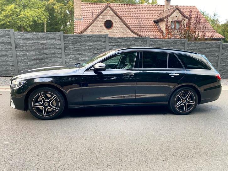 MERCEDES E300de Hybrid AMG Line Break volledige opties, Auto's, Mercedes-Benz, Particulier, E-Klasse, 360° camera, ABS, Achteruitrijcamera