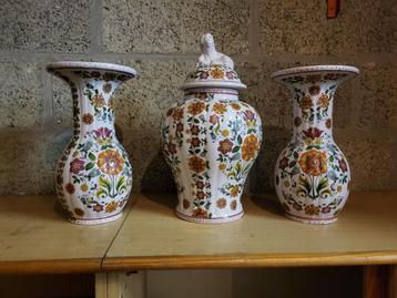 Delft polychroom Holland Handwerk Vazen beschikbaar voor biedingen