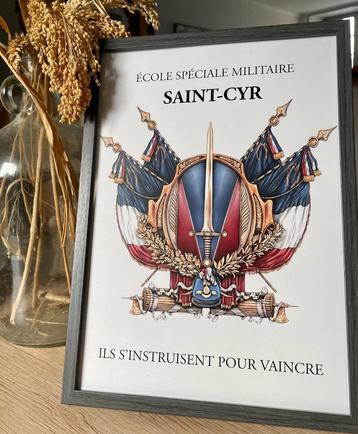 Blason de l'école spéciale militaire Saint-Cyr