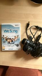 Wii game We sing + 2 microfoons, Ophalen, Zo goed als nieuw