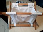 Panier tissus et bois, Ophalen, Gebruikt, Hout, Mand