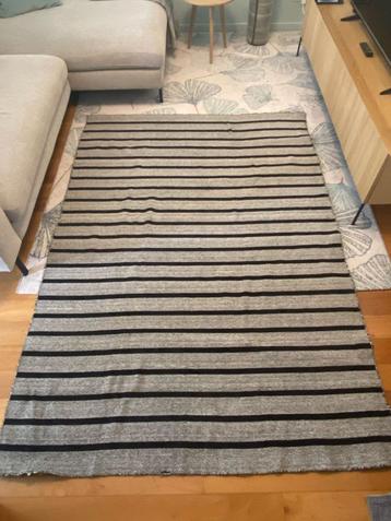 Grijs-zwart IKEA Raskmölle tapijt