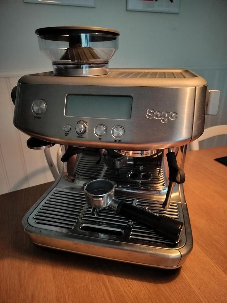 SAGE Espressomachine the Barista Pro, Elektronische apparatuur, Koffiezetapparaten, Gebruikt, Koffiebonen, Espresso apparaat, Afneembaar waterreservoir