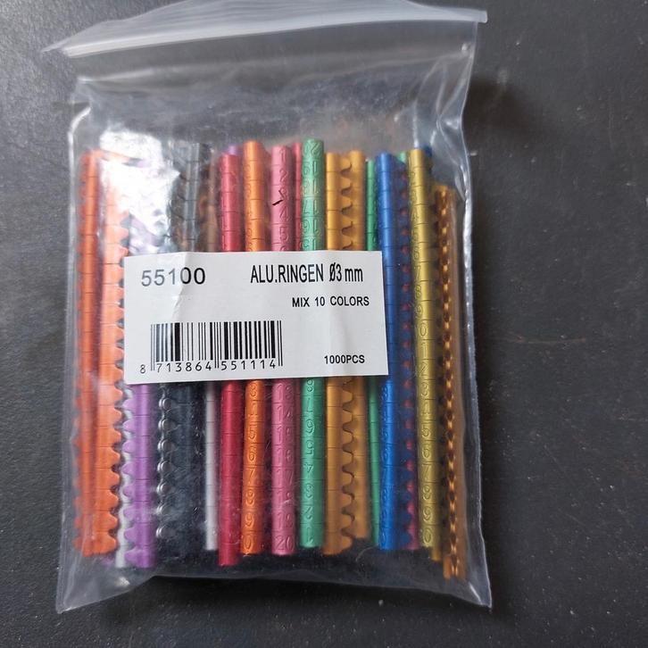 ‼️Vogelringen 50 staafjes (1000 ringen), Animaux & Accessoires, Oiseaux | Accessoires, Enlèvement