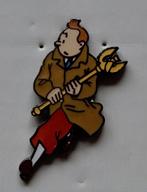 Pin's Tintin et le sceptre d'Ottokar Corner Coinderoux, Comme neuf, Autres sujets/thèmes, Enlèvement, Insigne ou Pin's