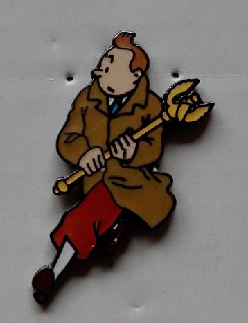 Pin's Tintin et le sceptre d'Ottokar Corner Coinderoux