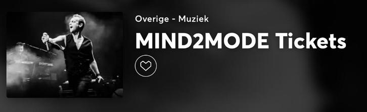 5 tickets te koop Simple Minds Depeche mode en U2, Tickets en Kaartjes, Concerten | Overige, Drie personen of meer, Oktober