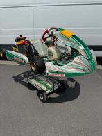 3x rotax senior tony kart 2024 chassis, Sport en Fitness, Karting, Ophalen, Zo goed als nieuw, Kart
