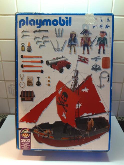 Playmobil 3900 Piratenschip 4+, Kinderen en Baby's, Speelgoed | Playmobil, Gebruikt, Complete set, Ophalen
