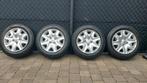 STALEN VELGEN 4X108 INCL M+S  BANDEN YOKOHAMA!!!, Auto-onderdelen, Banden en Velgen, Ophalen, Gebruikt, 15 inch, 185 mm