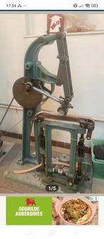 Gietijzeren machine voor leerbewerking, Antiek en Kunst, Ophalen