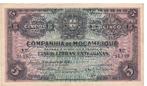 Mozambique, 5 livres, 1934, XF, Timbres & Monnaies, Billets de banque | Afrique, Envoi, Billets en vrac, Autres pays