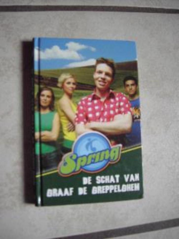 Spring: De schat van graaf de Greppelghem, Boeken, Kinderboeken | Jeugd | 10 tot 12 jaar, Zo goed als nieuw, Ophalen of Verzenden