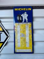 Michelin banden emaille reclamebord, Verzamelen, Ophalen of Verzenden, Gebruikt, Reclamebord