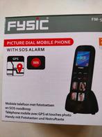 telefoon voor ouderen FYSIC FM 50 zwart, Telecommunicatie, Ophalen, Zo goed als nieuw, Klassiek of Candybar, Met simlock